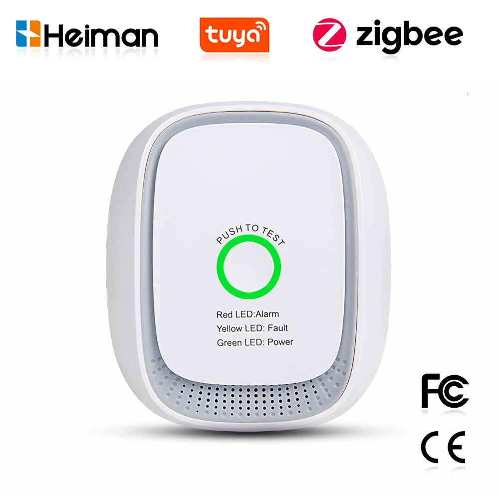 HEIMAN Zigbee Tuya Combustible - Tuya Smart recension och pris