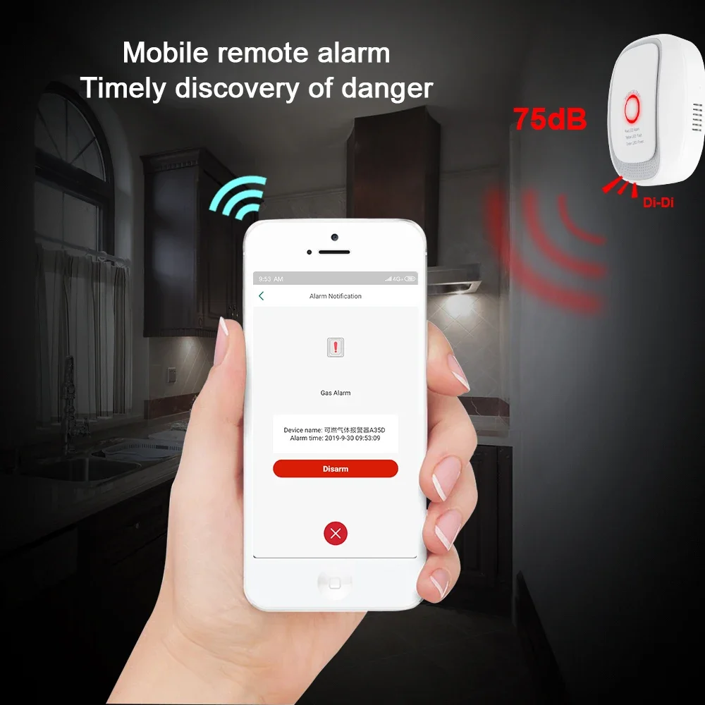 HEIMAN Zigbee Tuya Combustible - Tuya Smart recension och pris