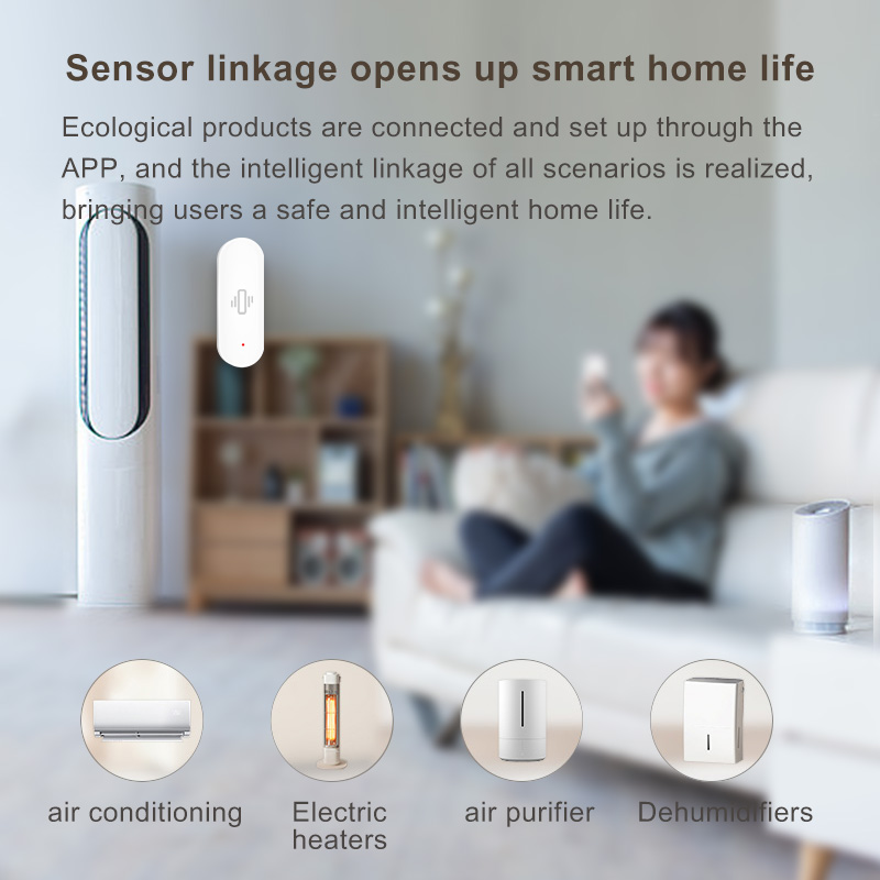 Tuya WiFi Vibration Sensor, Se - Home Assistant Tuya recension och pris