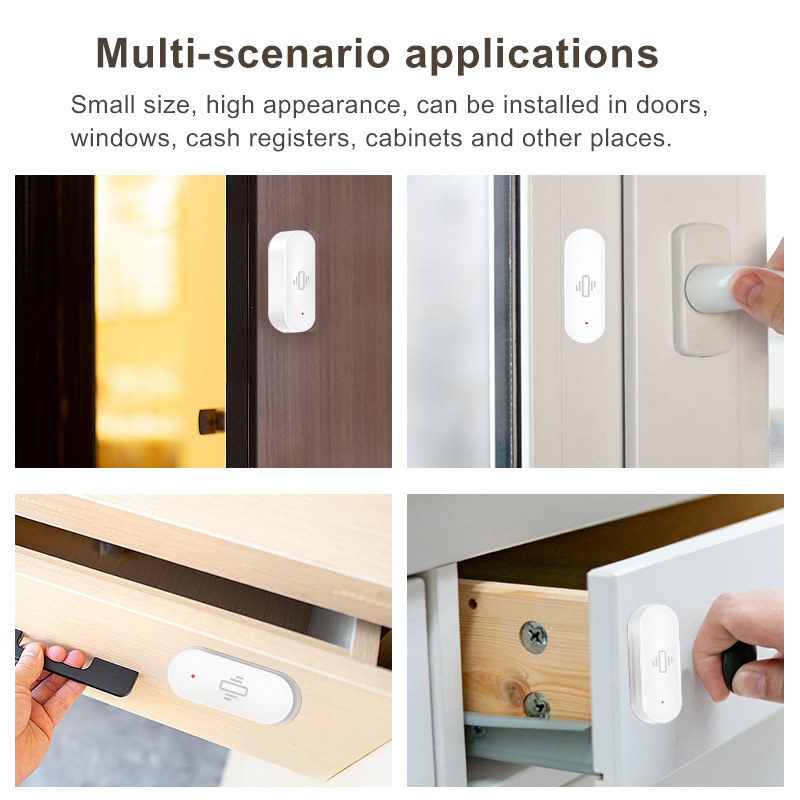 Tuya WiFi Vibration Sensor, Se - Home Assistant Tuya recension och pris